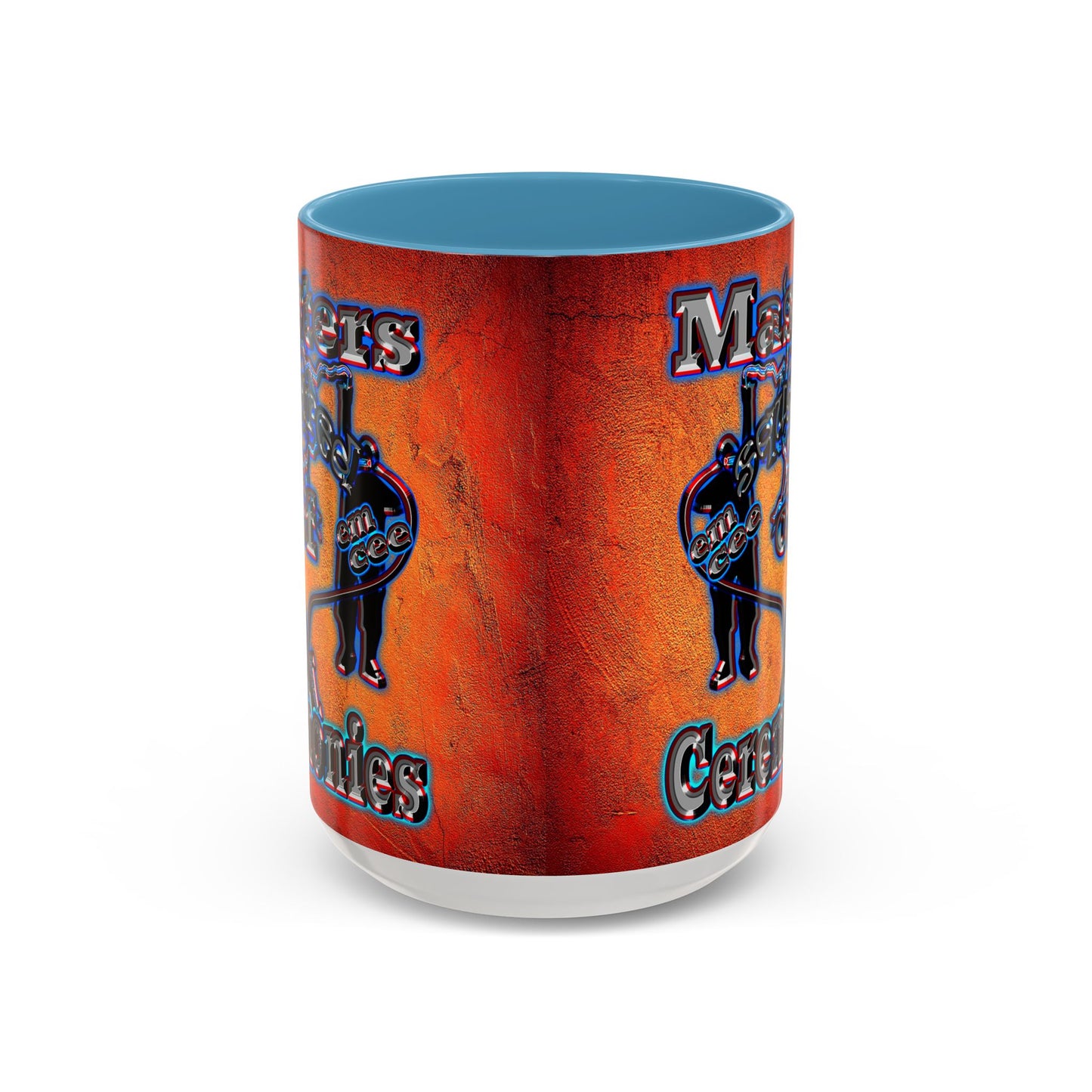 em cee squared - Accent Mug (burnt orange)