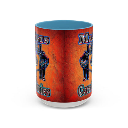 em cee squared - Accent Mug (burnt orange)