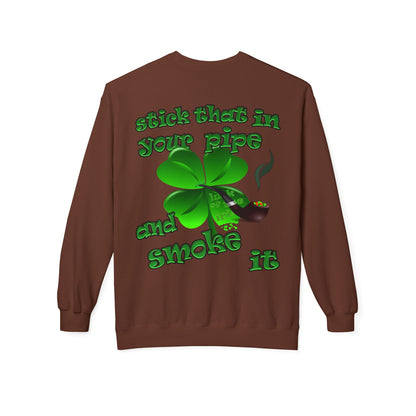 celtics logo - Unisex Midweight Softstyle Fleece Crewneck Sweatshirt