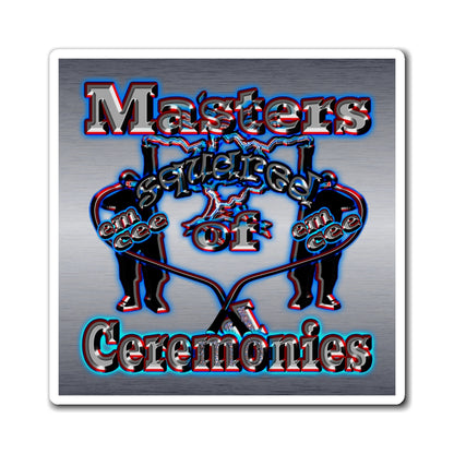 em cee squared - Magnets - (brushed nickel)