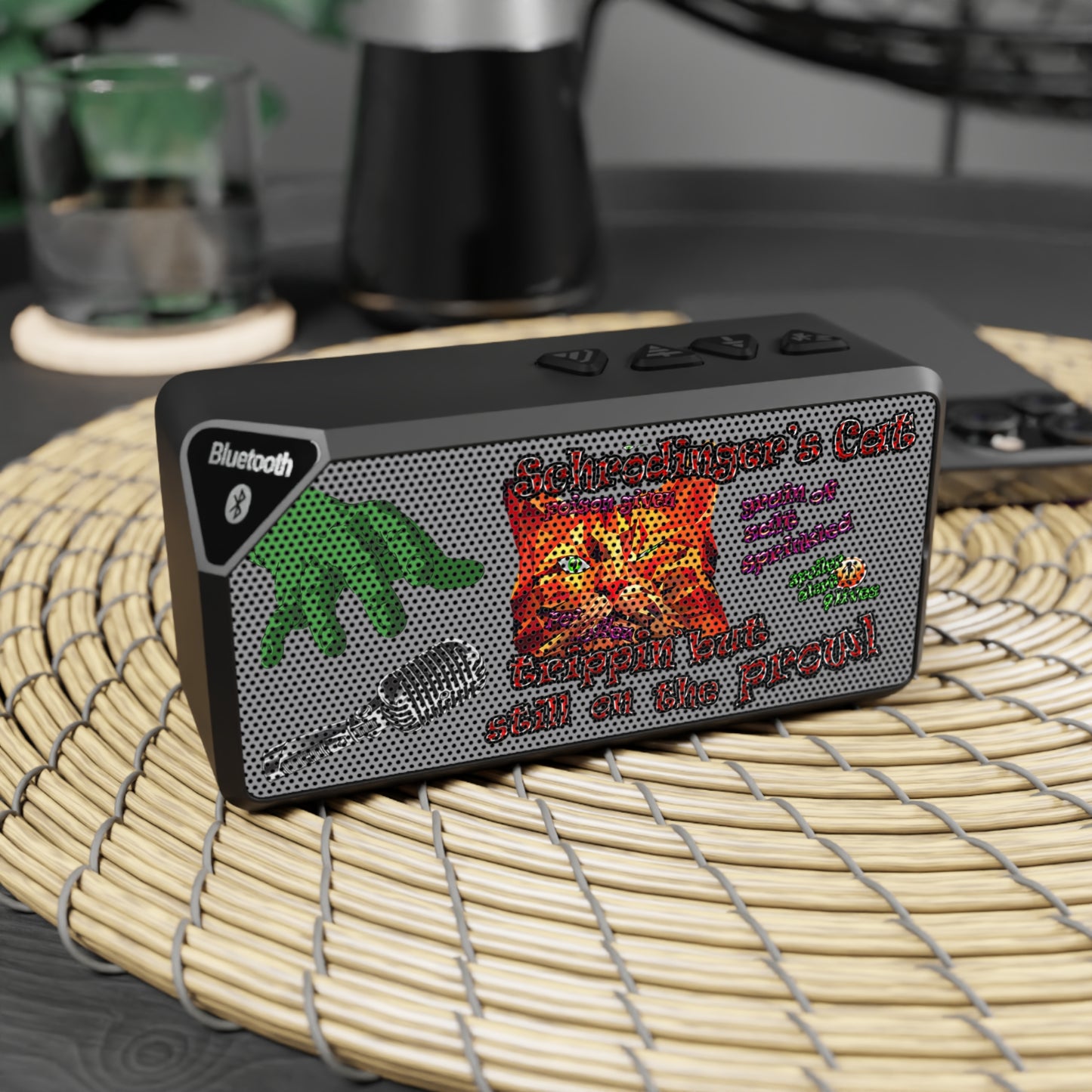 schrodinger's cat - Jabba Bluetooth Speaker (grey)