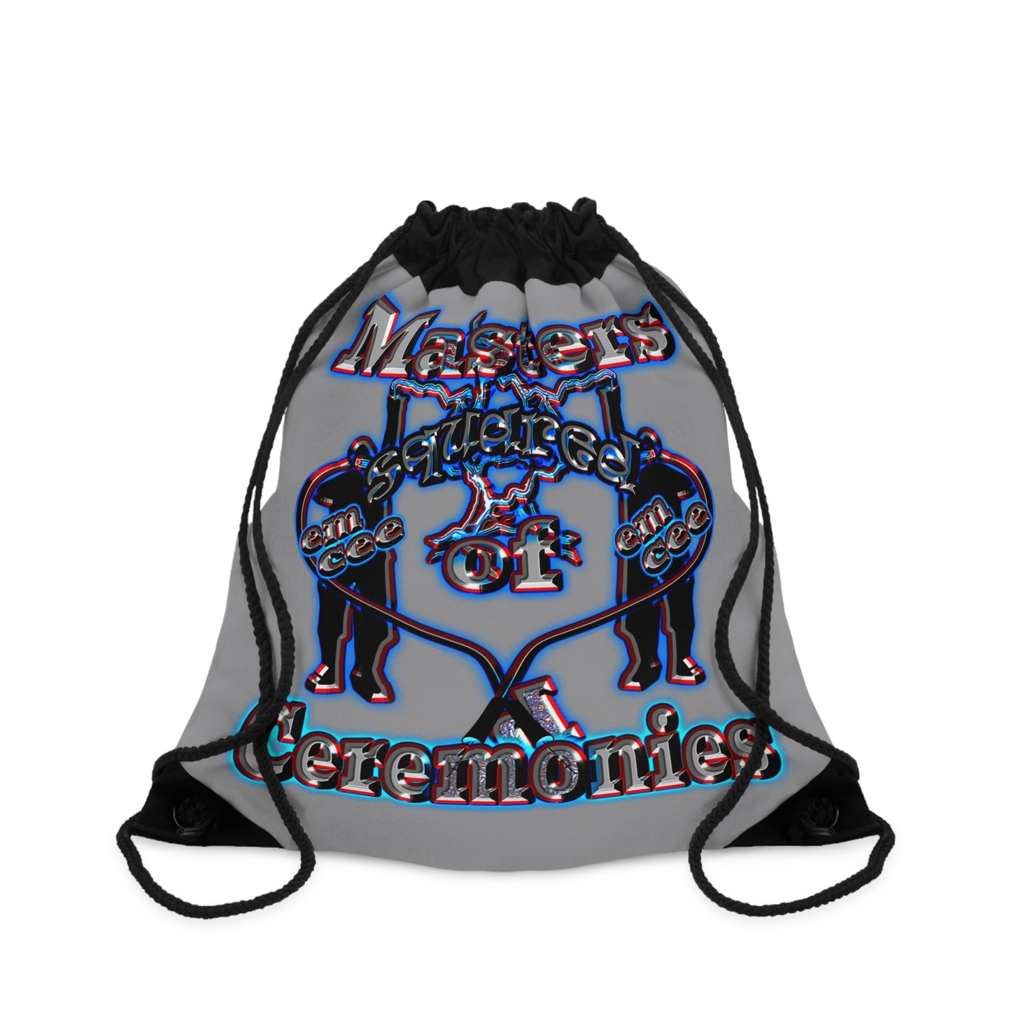 em cee squared - Drawstring Bag (grey)