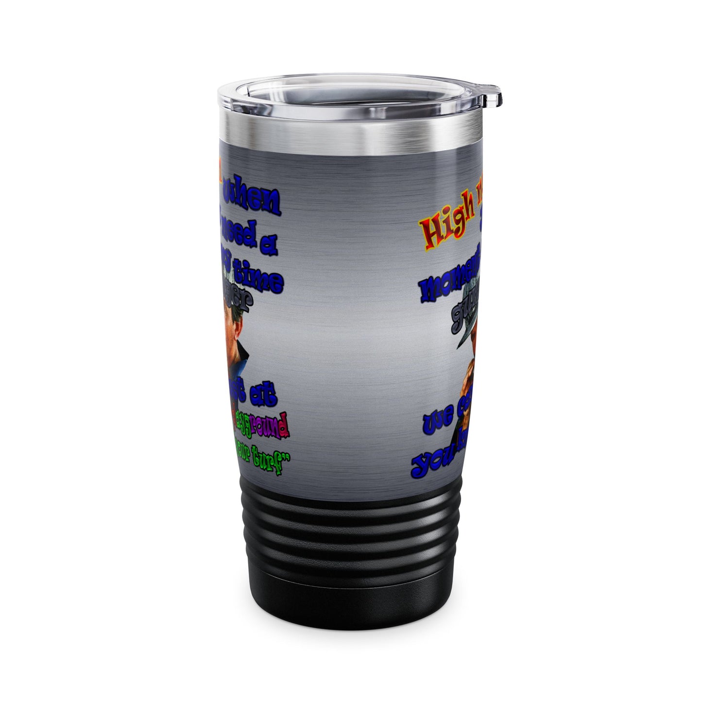 high noon - Ringneck Tumbler, 20oz (brushed nickel)