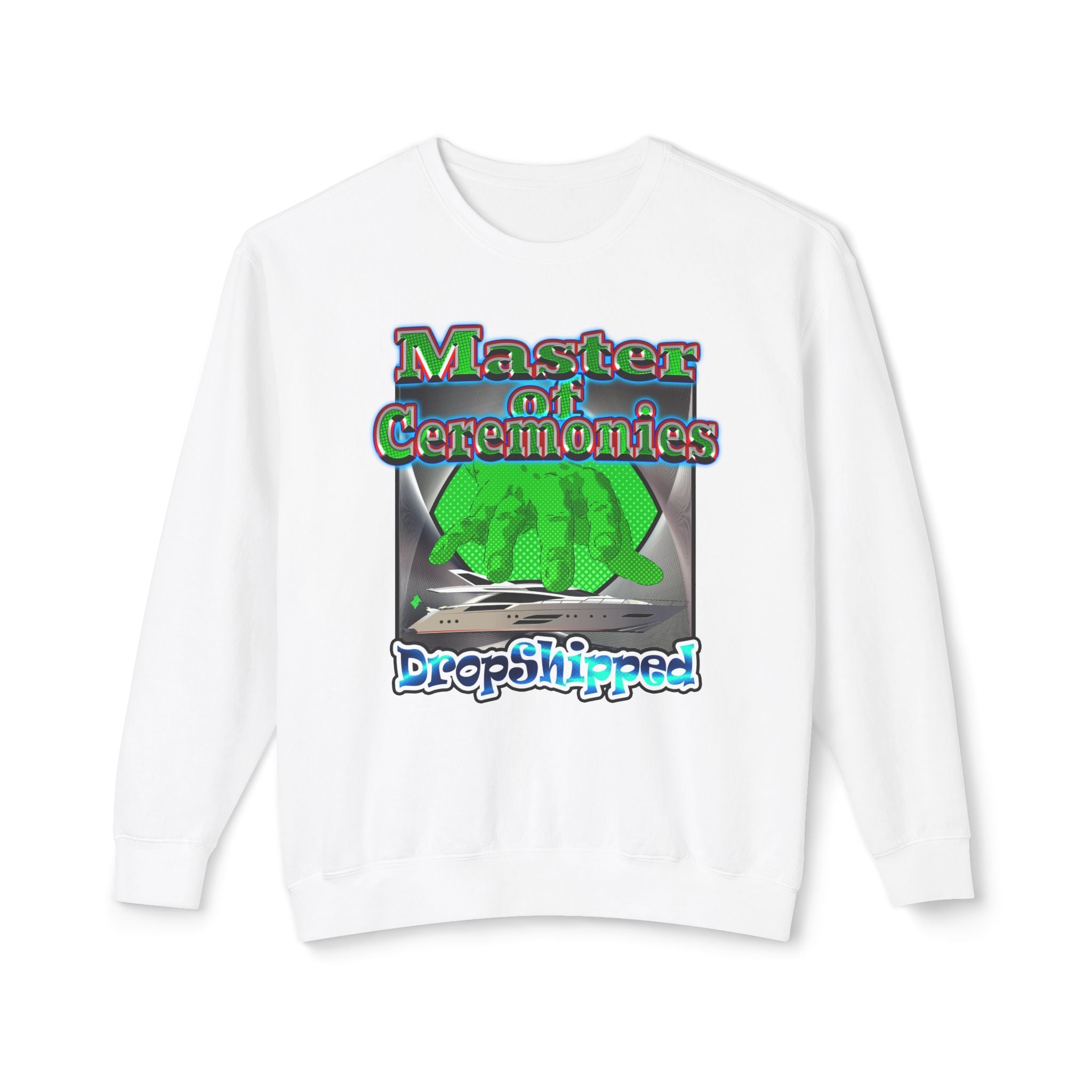 logo - Unisex Lightweight Crewneck Sweatshirt