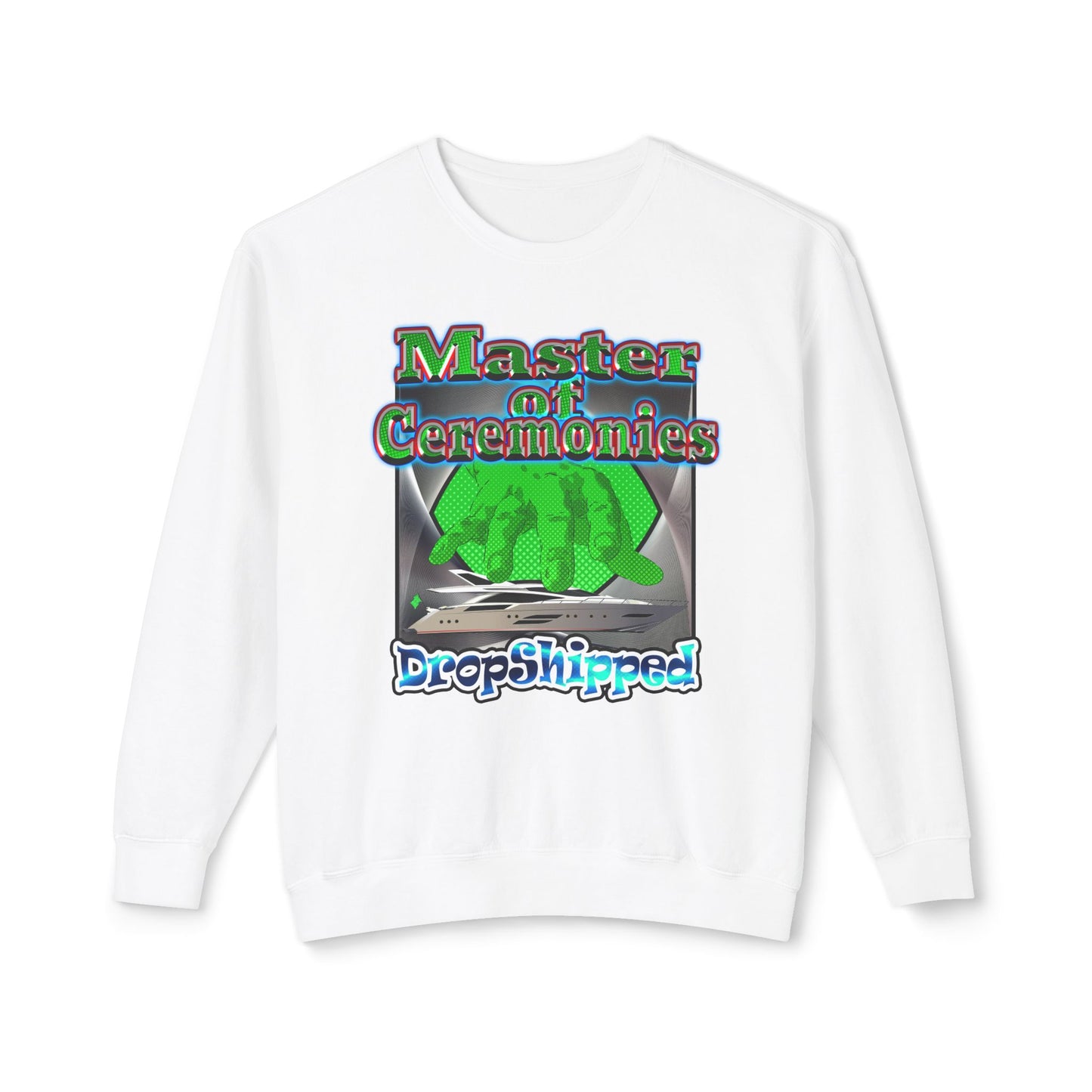 logo - Unisex Lightweight Crewneck Sweatshirt