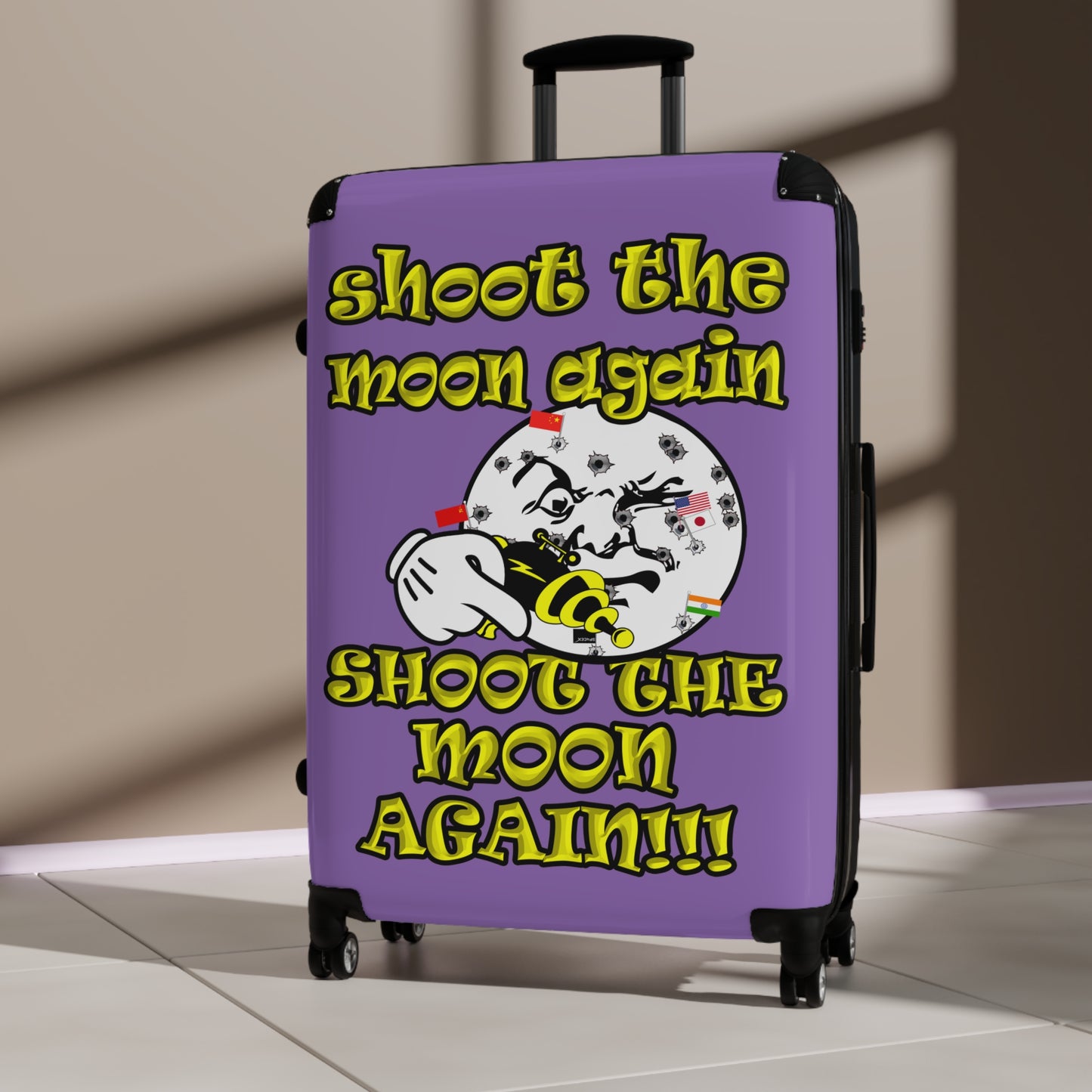 shoot the moon again - Suitcase (light purple)