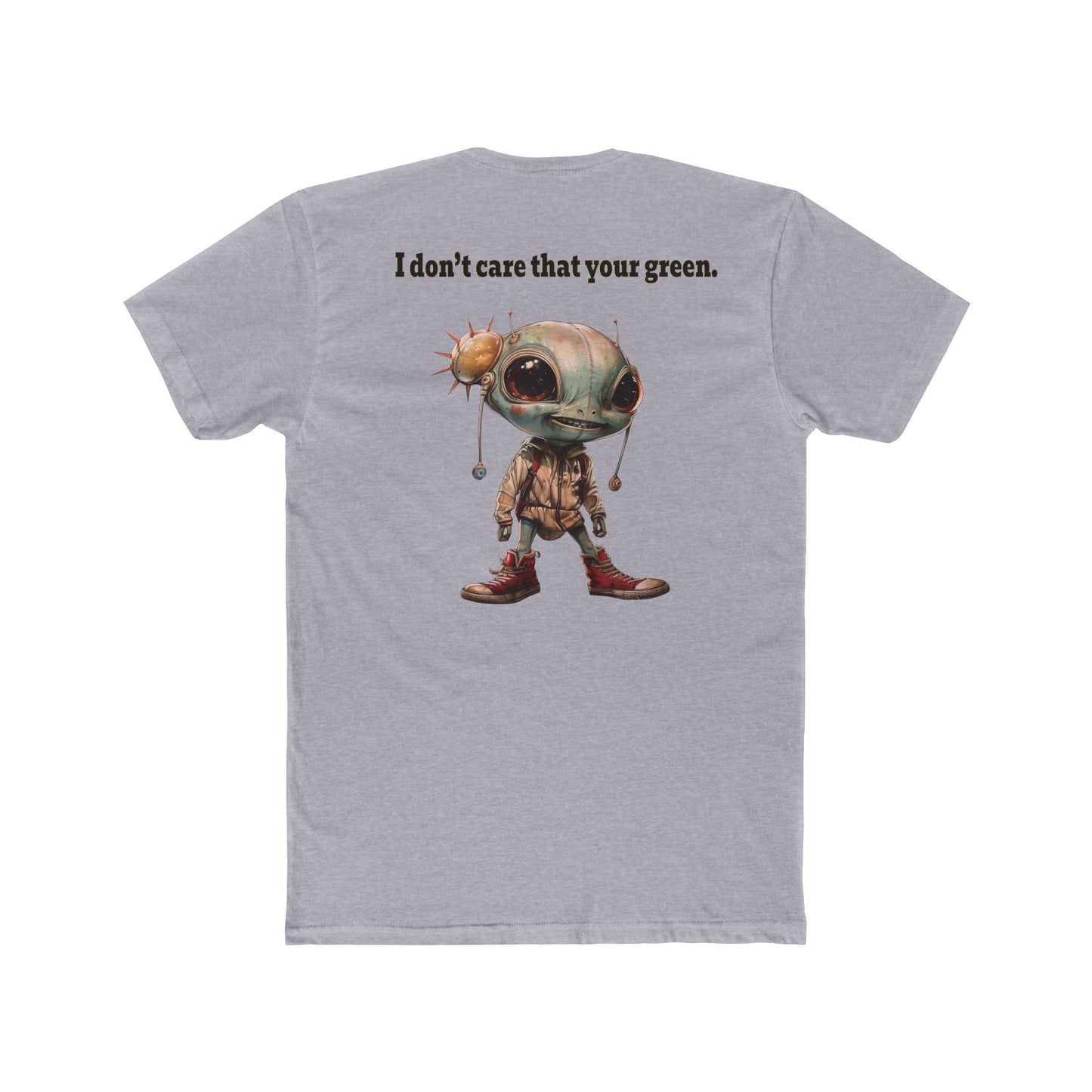 I don't care that your grey - Men's Cotton Crew Tee