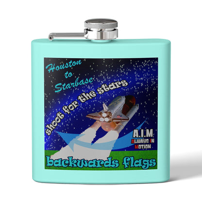 shoot for the stars - Stainless Steel Flask