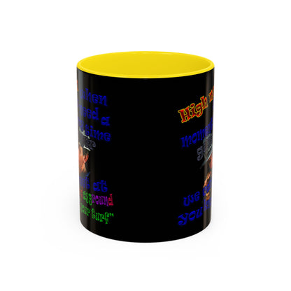 high noon - Accent Mug (black)