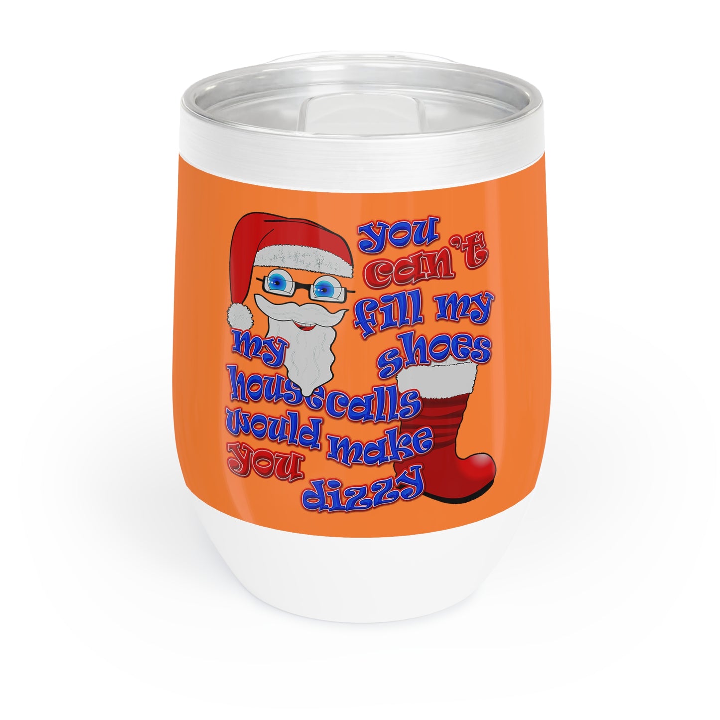 santa's shoes - Chill Wine Tumbler (crusta)