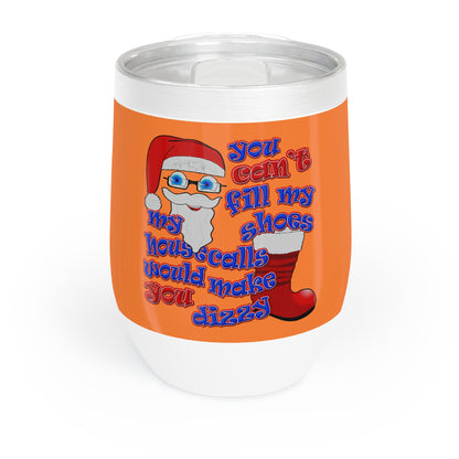santa's shoes - Chill Wine Tumbler (crusta)