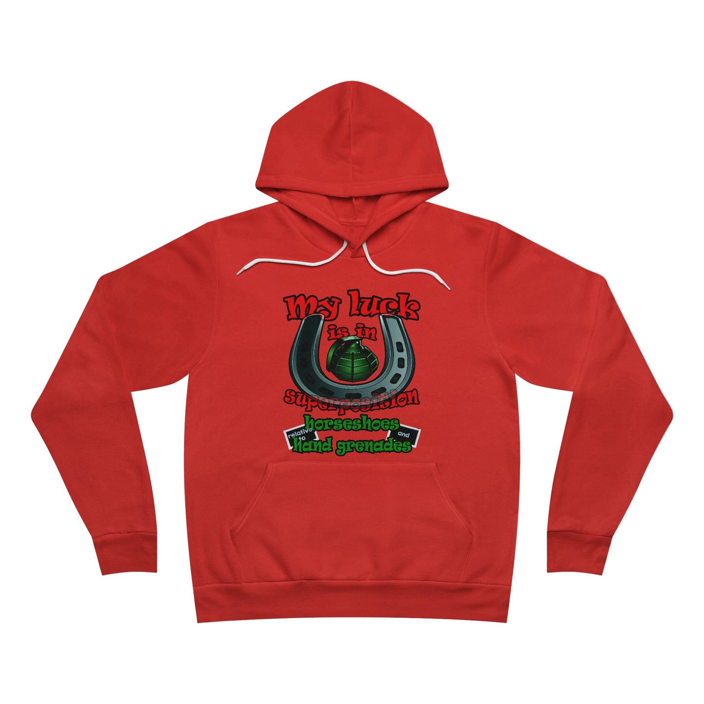 my luck - Unisex Sponge Fleece Pullover Hoodie