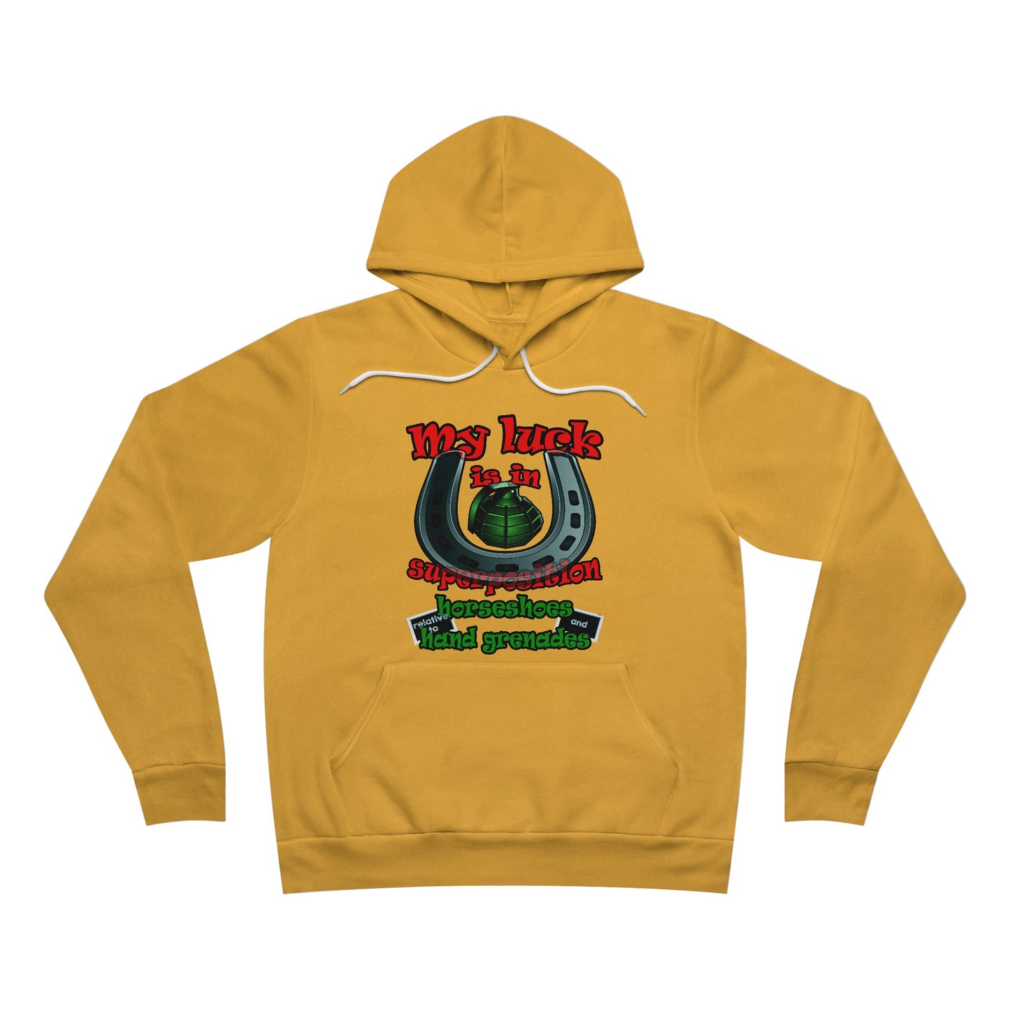 my luck - Unisex Sponge Fleece Pullover Hoodie