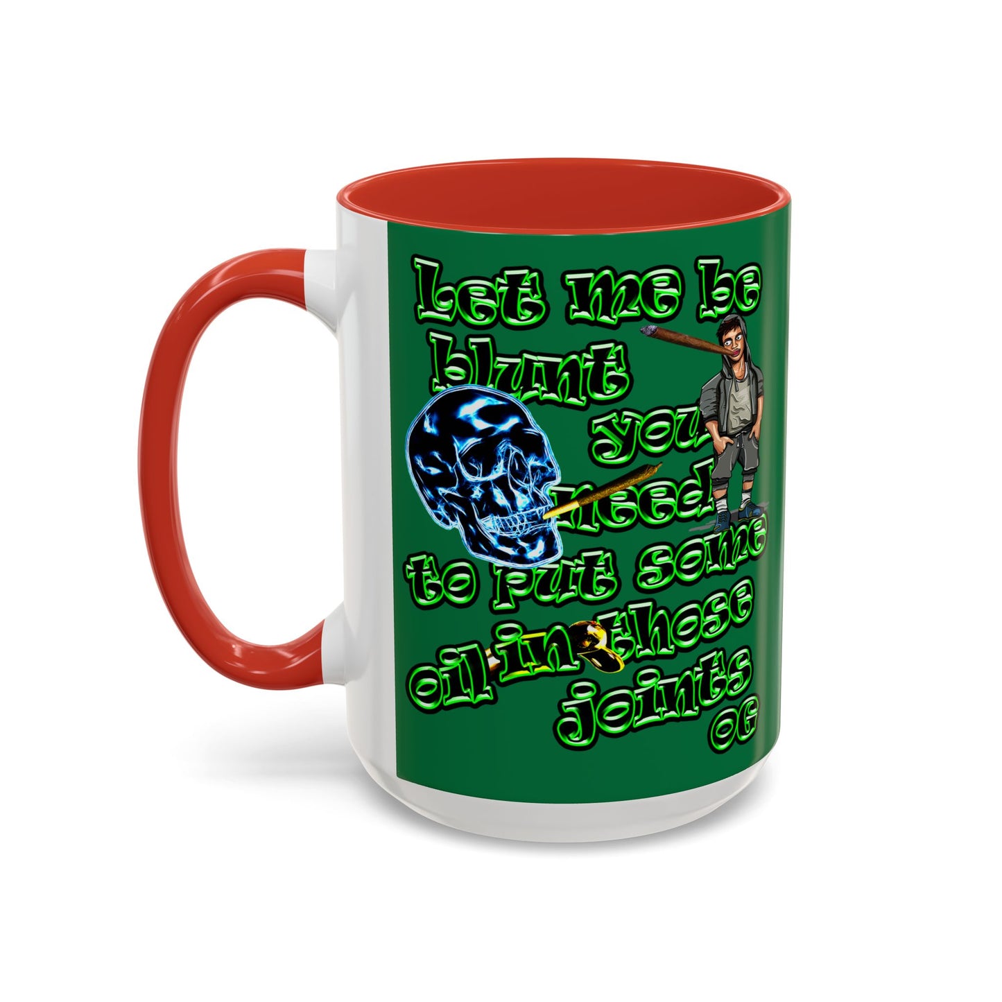 og - Accent Mug (dark green)