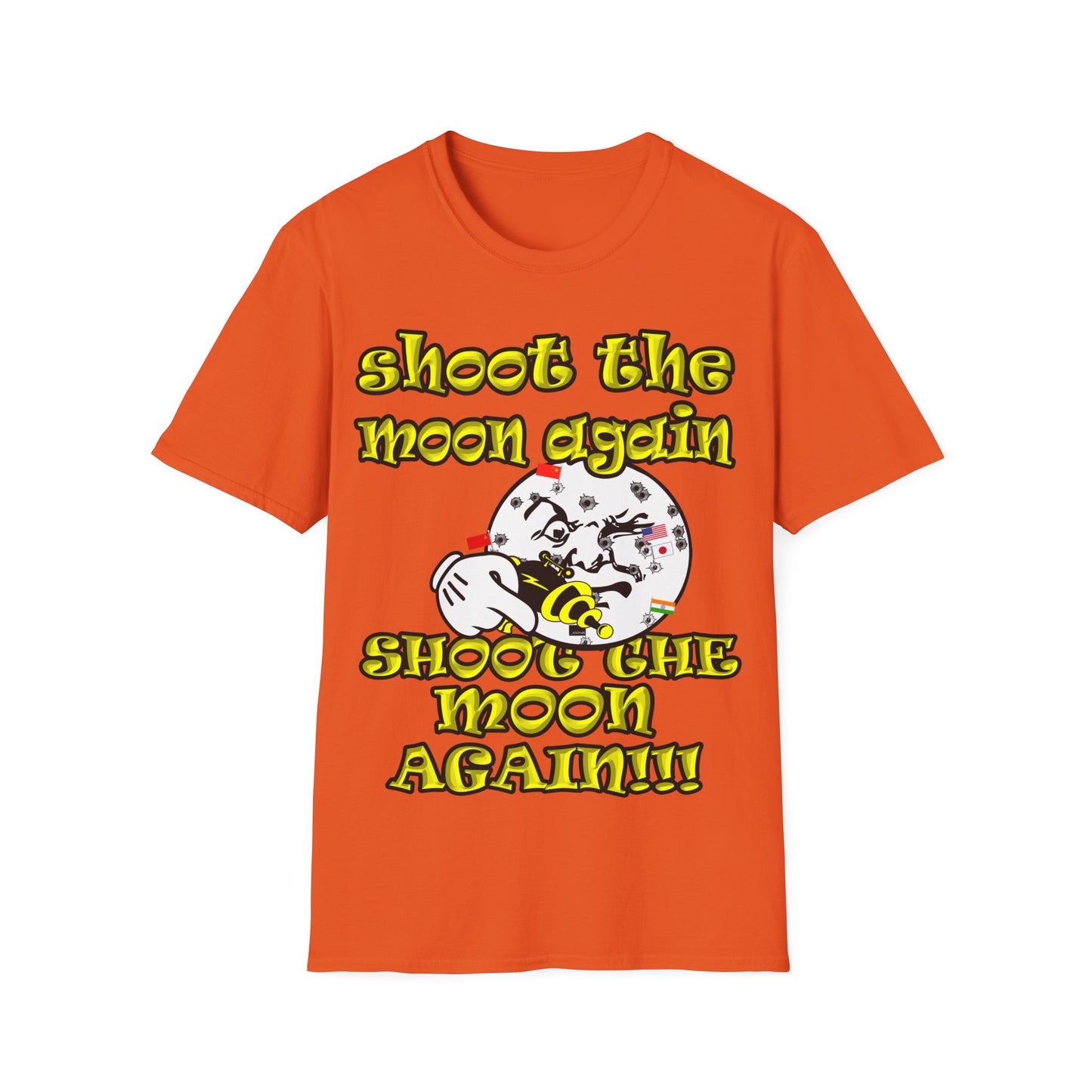 shoot the moon again - Unisex Softstyle T-Shirt
