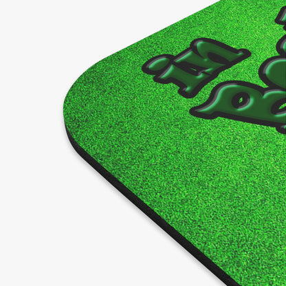 celtics logo - Mouse Pad (Rectangle) (green turf)