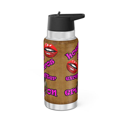 hoes b4 bros - Gator Tumbler, 32oz  (brown papyrus)