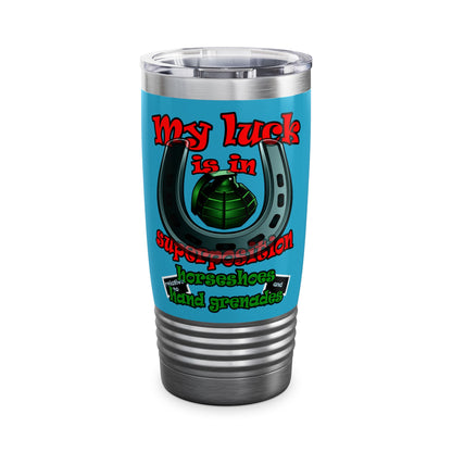 my luck - Ringneck Tumbler, 20oz (turquoise)