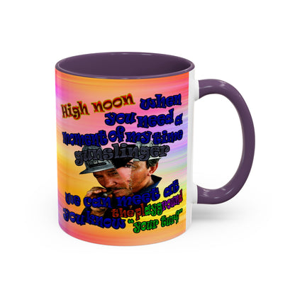 high noon - Accent Mug (color blur)
