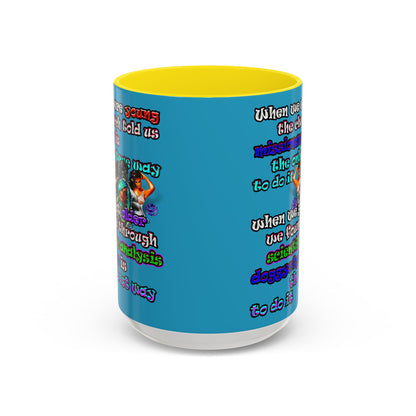 doggystyle - Accent Mug (turquoise)