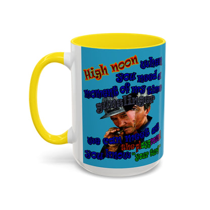 high noon - Accent Mug (turquoise)