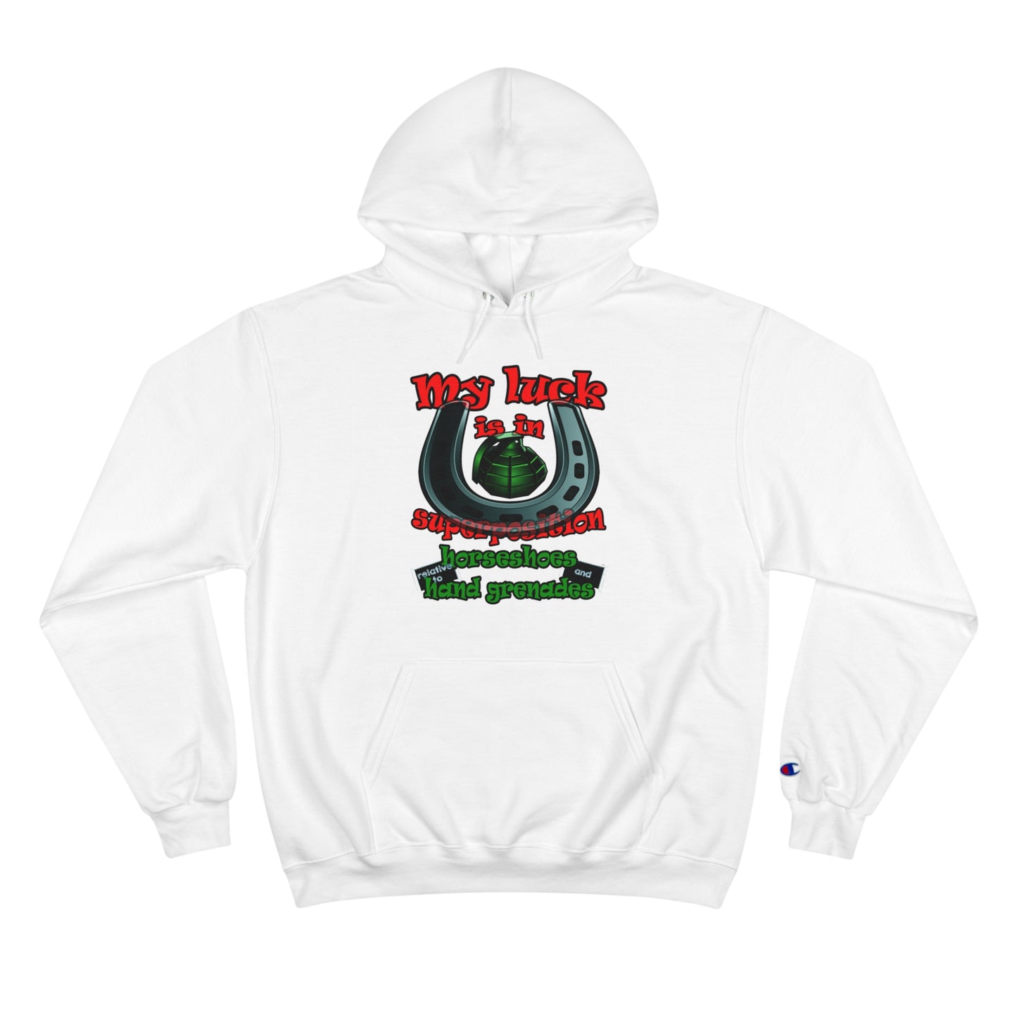 my luck - Champion Hoodie