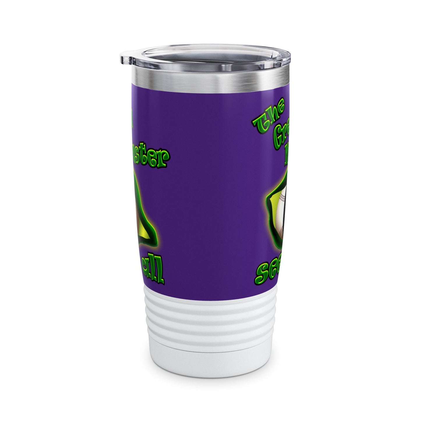 green monster - Ringneck Tumbler, 20oz (purple)
