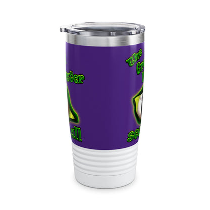 green monster - Ringneck Tumbler, 20oz (purple)
