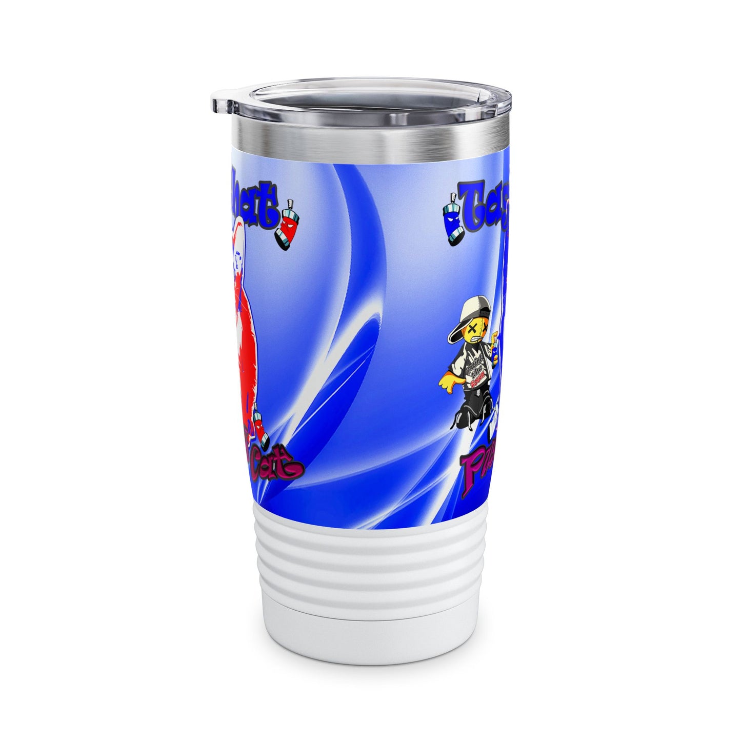tag that - Ringneck Tumbler, 20oz (blue-white wave)