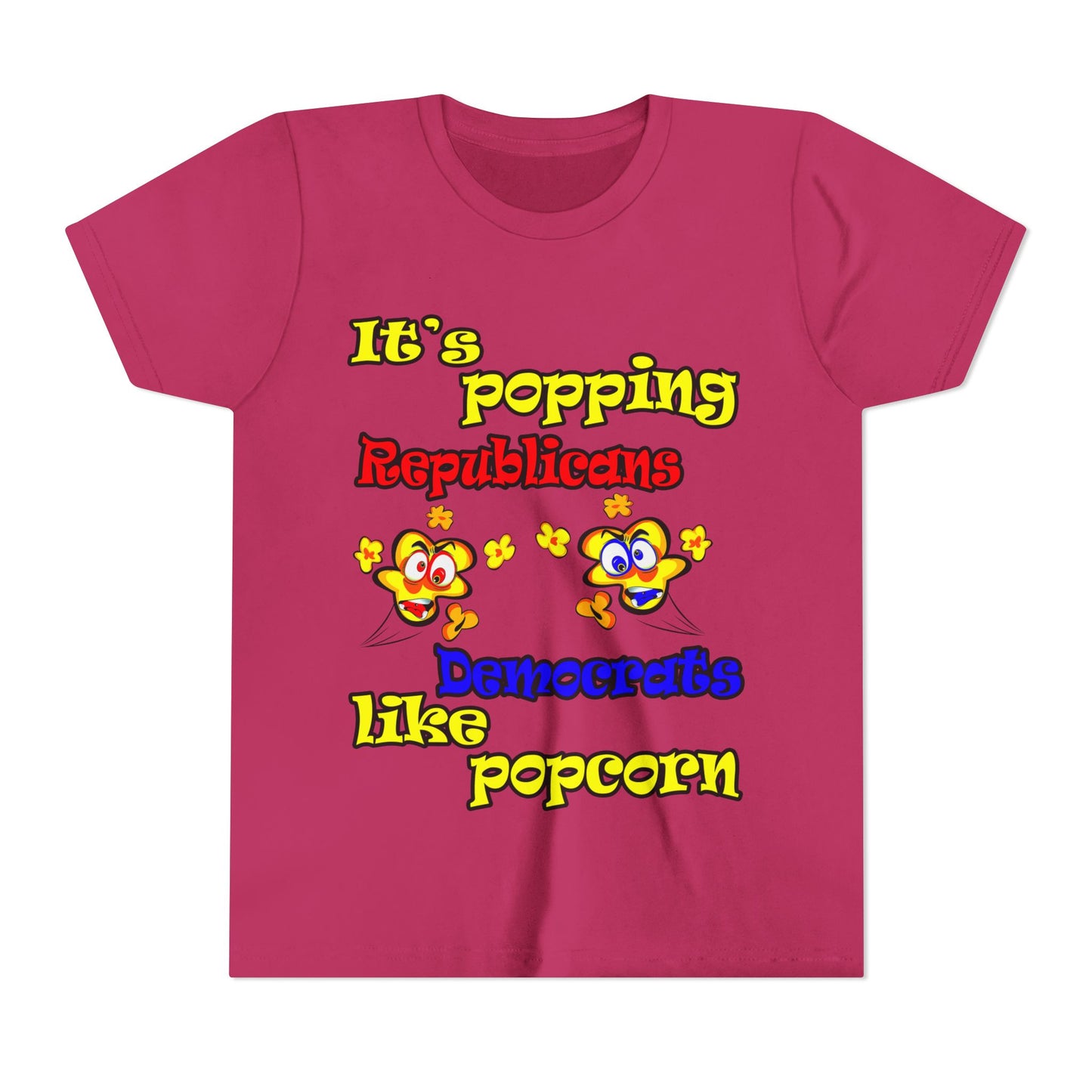 popping like popcorn - Youth Short Sleeve Tee
