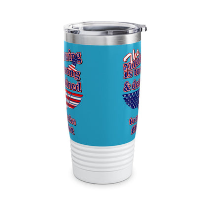 american wing - Ringneck Tumbler, 20oz (turquoise)