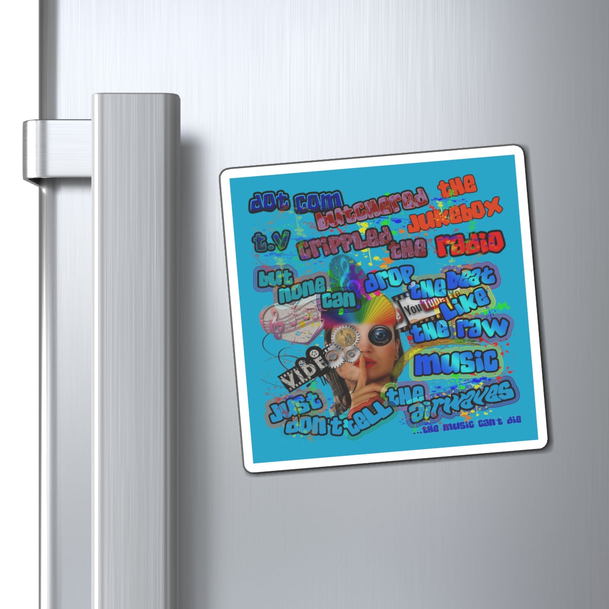 drop the beat - Magnets - (turquoise)