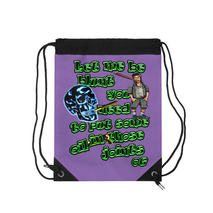 og - Drawstring Bag (light purple)