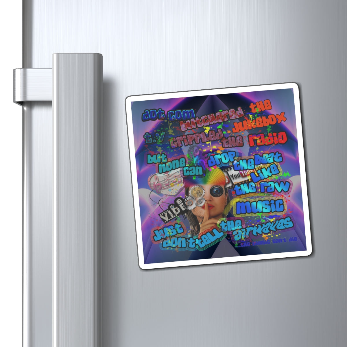 drop the beat - Magnets - (grey-pink wave)