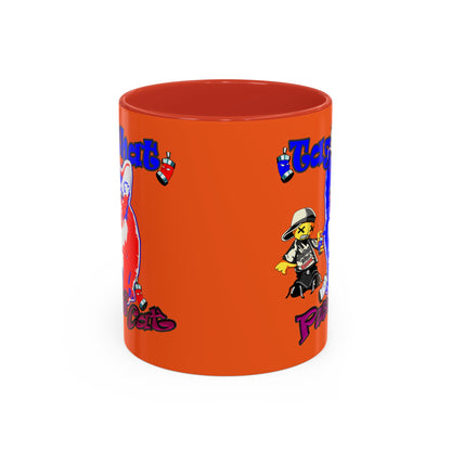 tag that - Accent Mug (orange)