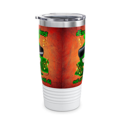 disc jockey - Ringneck Tumbler, 20oz (burnt orange)