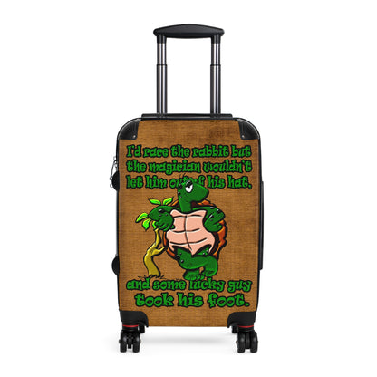 turtle race - Suitcase (brown papyrus)