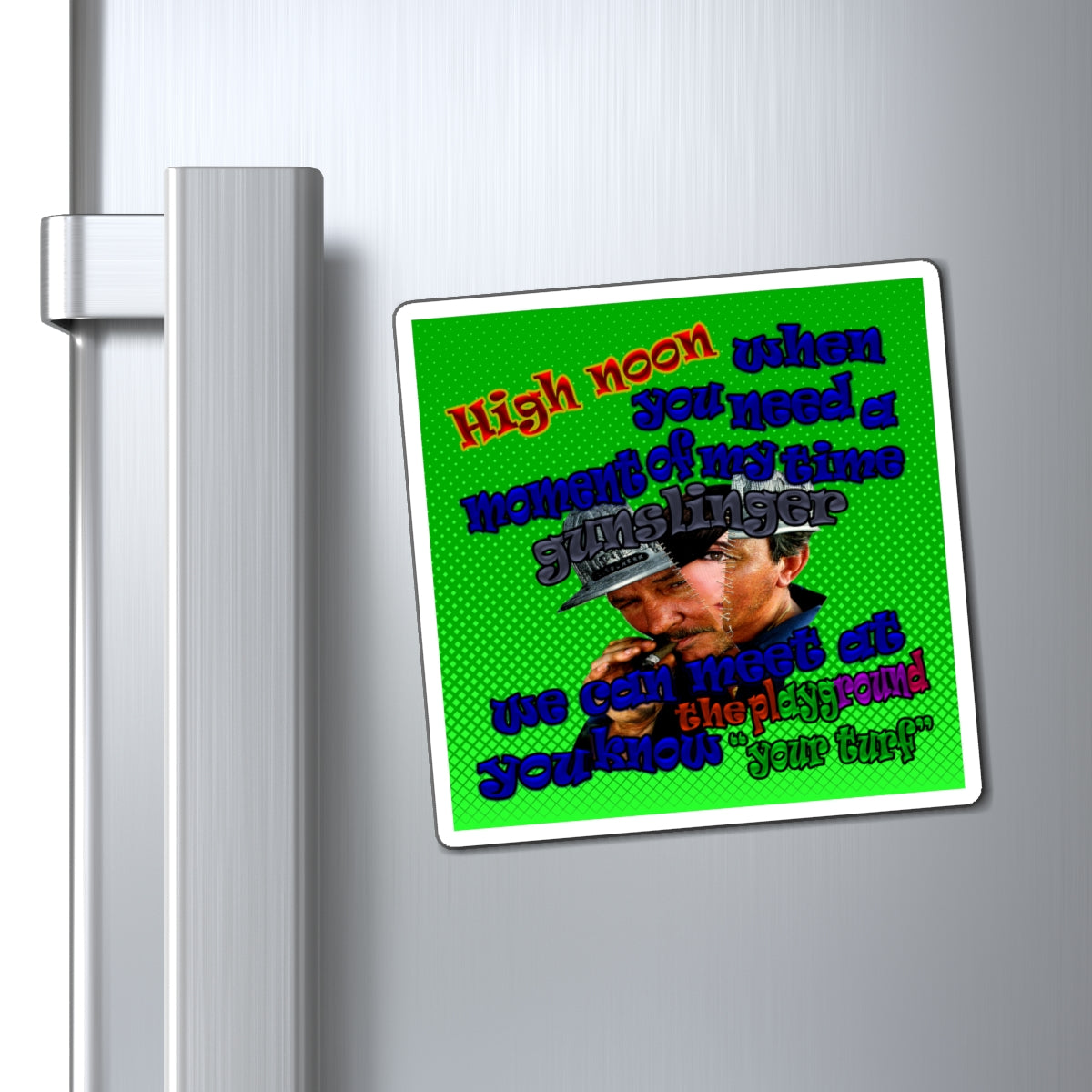 high noon - Magnets - (logo green)