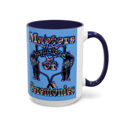 em cee squared - Accent Mug (light blue)