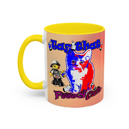 tag that - Accent Mug (yellow-orange wave)