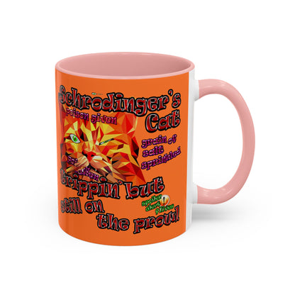 schrodinger's cat - Accent Mug (crusta)