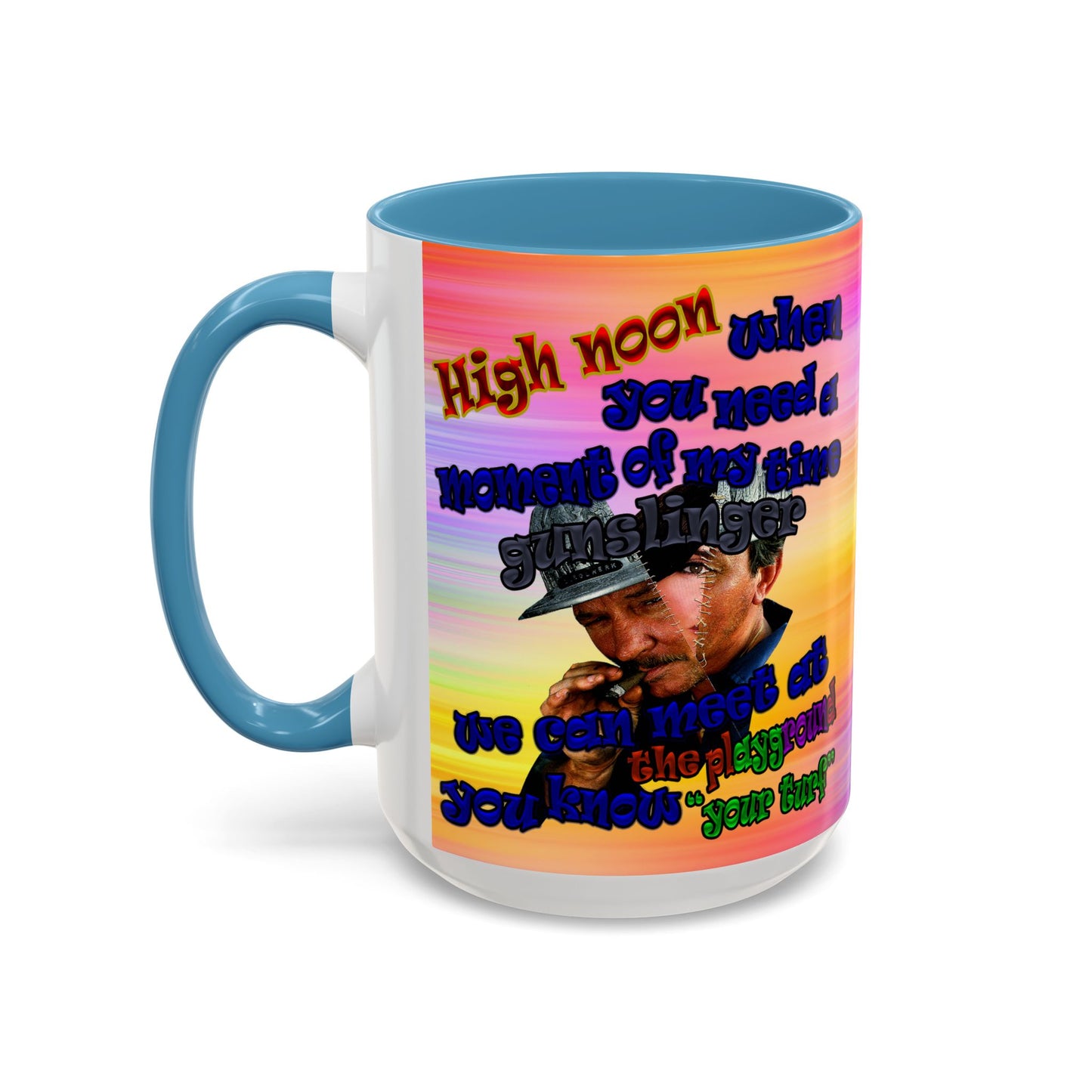 high noon - Accent Mug (color blur)