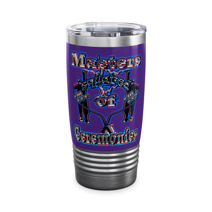 em cee squared - Ringneck Tumbler, 20oz (purple)