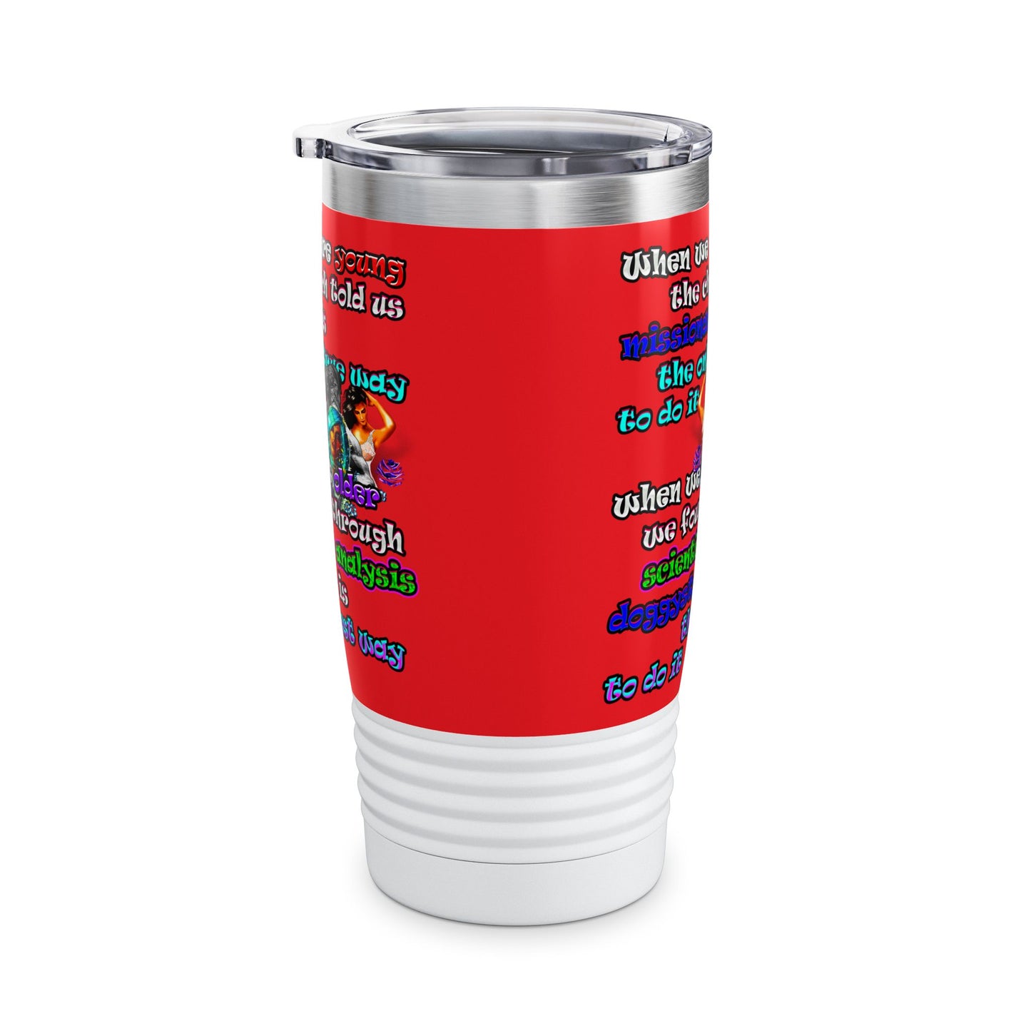 doggystyle - Ringneck Tumbler, 20oz (red)