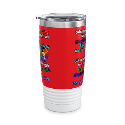 doggystyle - Ringneck Tumbler, 20oz (red)