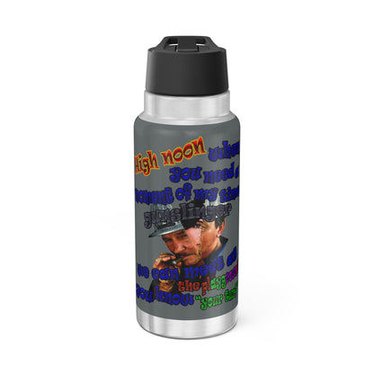 high noon - Gator Tumbler, 32oz (dark grey)