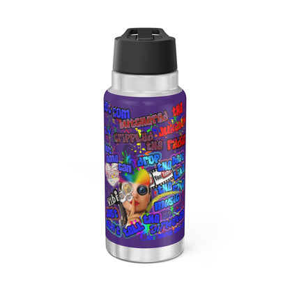 drop the beat - Gator Tumbler, 32oz (purple)