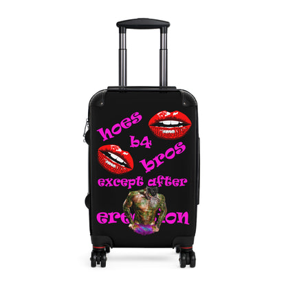 hoes b4 bros - Suitcase (black)