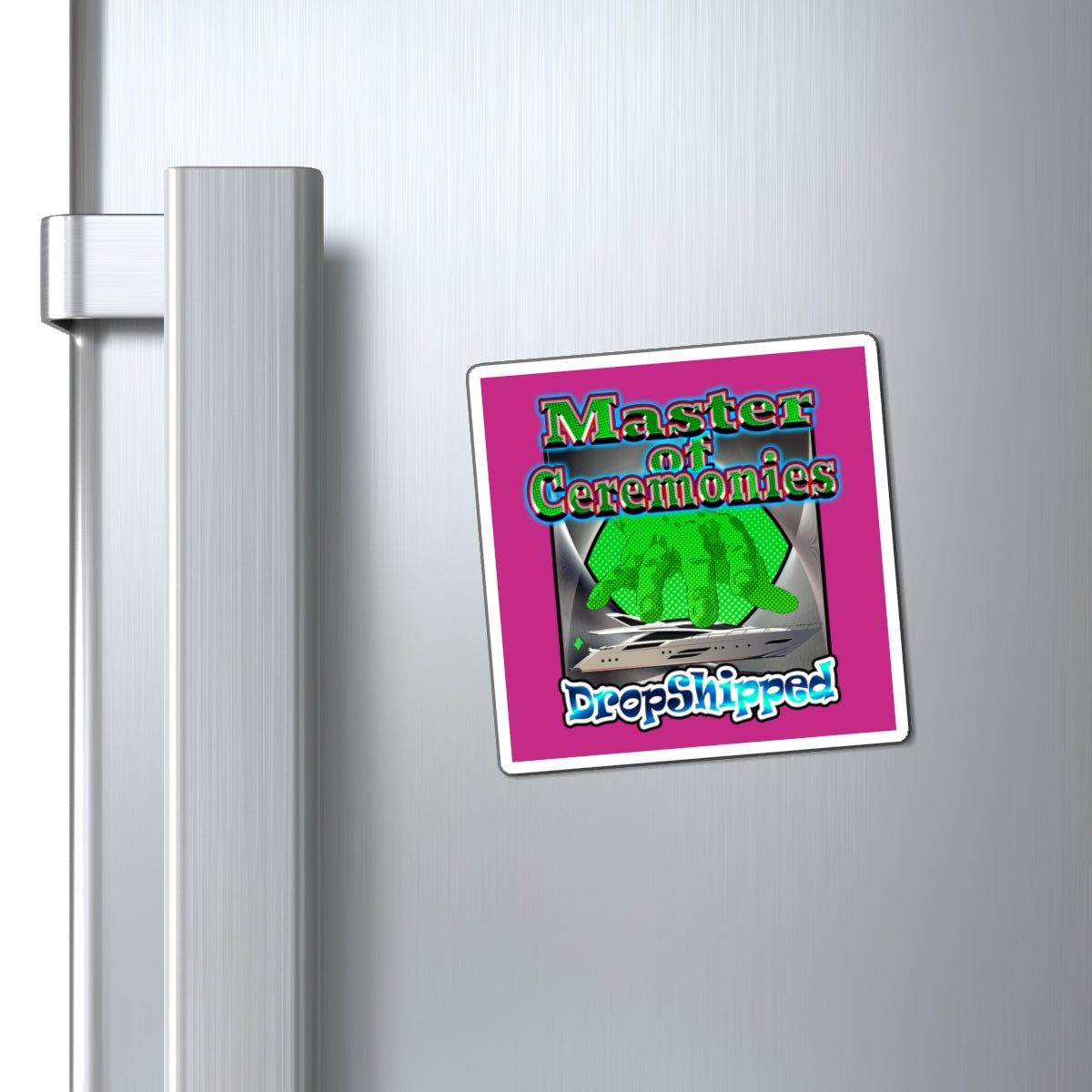 logo - Magnets - (pink)