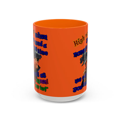 high noon - Accent Mug (orange)